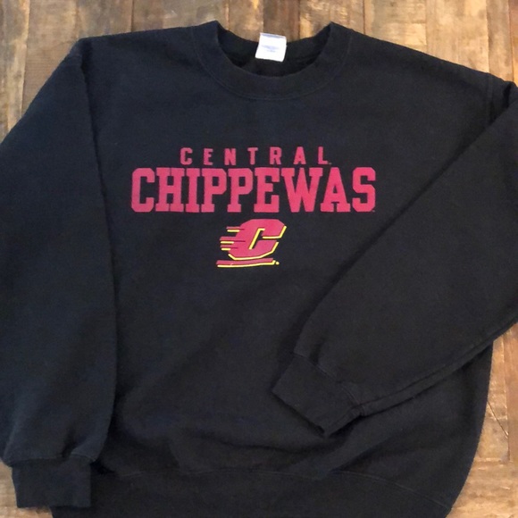 Tops - Central Michigan University Crew Style Sweatshirt